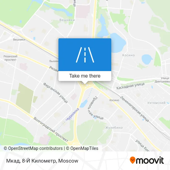 Мкад, 8-Й Километр map