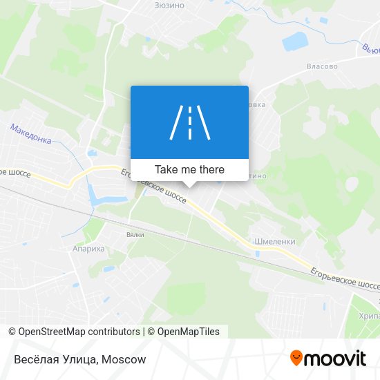 Весёлая Улица map