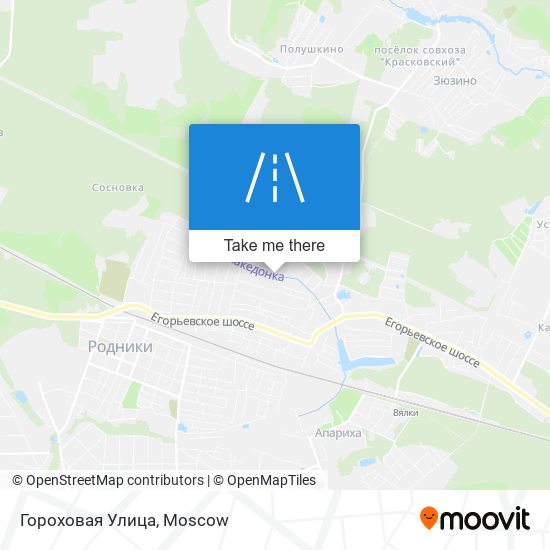 Гороховая Улица map