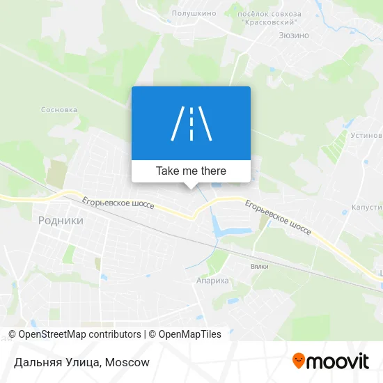 Дальняя Улица map