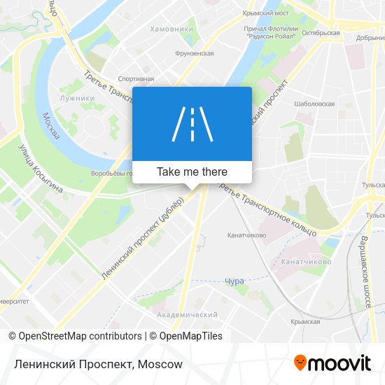 Ленинский Проспект map