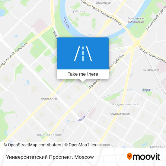 Университетский Проспект map