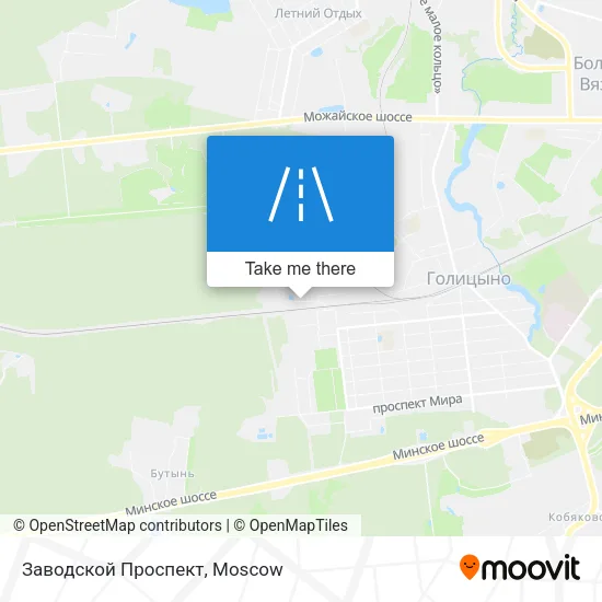 Заводской Проспект map