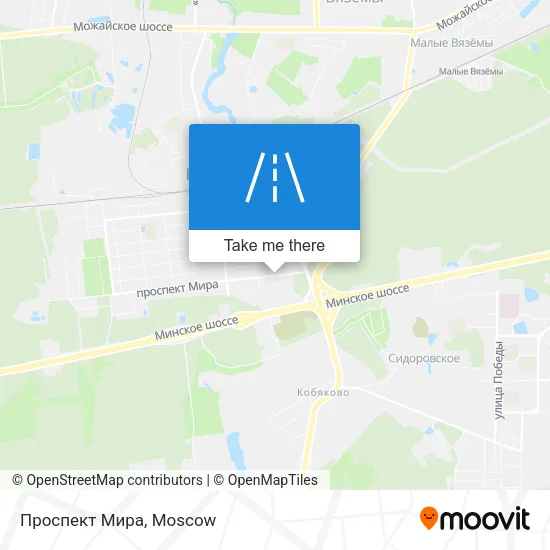 Проспект Мира map