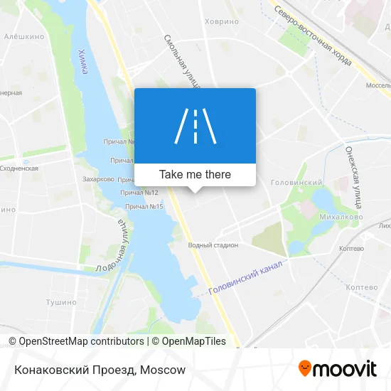 Конаковский Проезд map