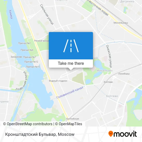 Кронштадтский Бульвар map