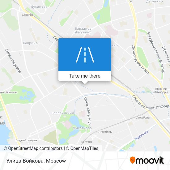 Улица Войкова map