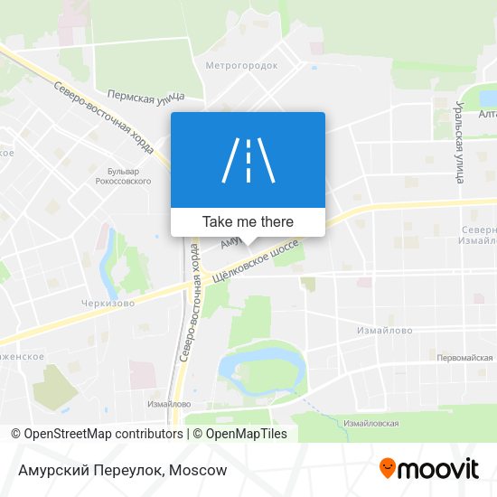 Амурский Переулок map