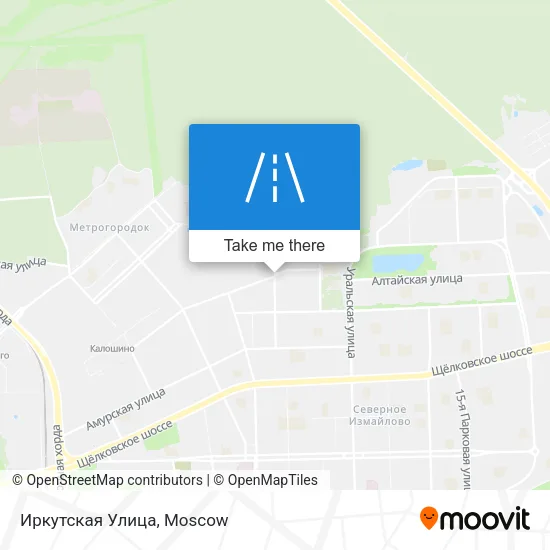 Иркутская Улица map