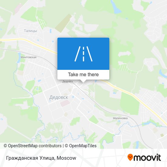 Гражданская Улица map