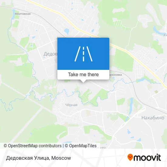 Дедовская Улица map