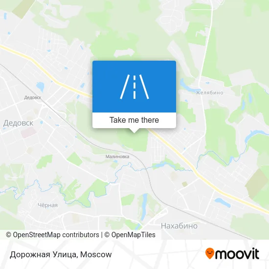 Дорожная Улица map