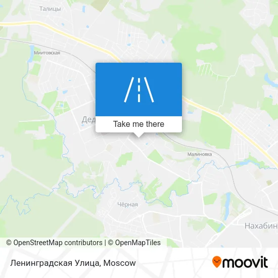 Ленинградская Улица map