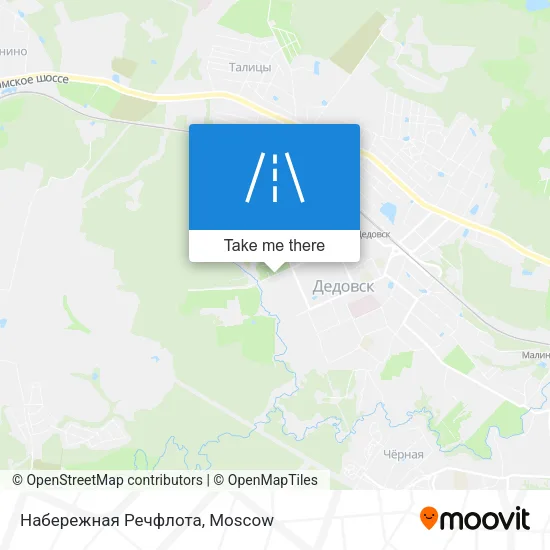 Набережная Речфлота map