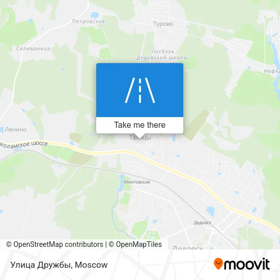 Улица Дружбы map