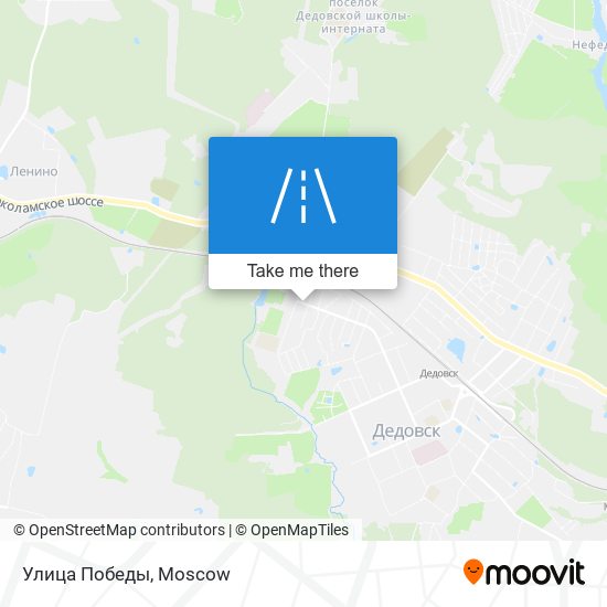 Улица Победы map