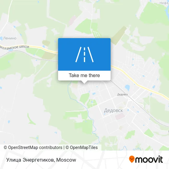 Улица Энергетиков map