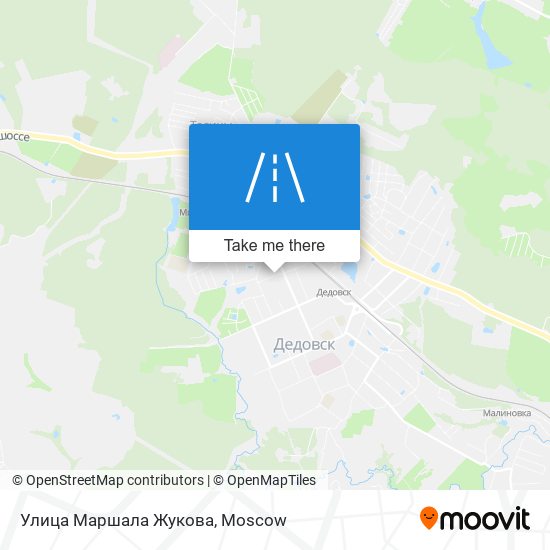 Улица Маршала Жукова map