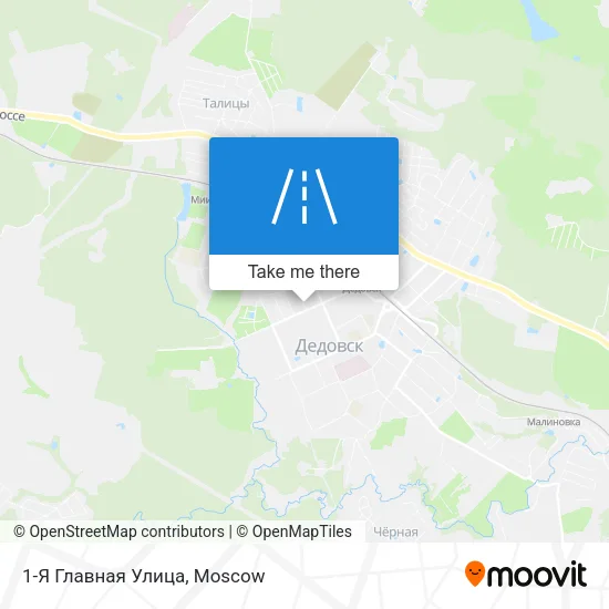 1-Я Главная Улица map