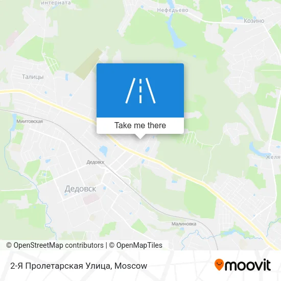 2-Я Пролетарская Улица map