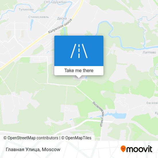 Главная Улица map