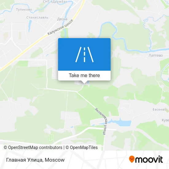 Главная Улица map