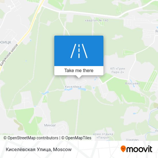 Киселёвская Улица map