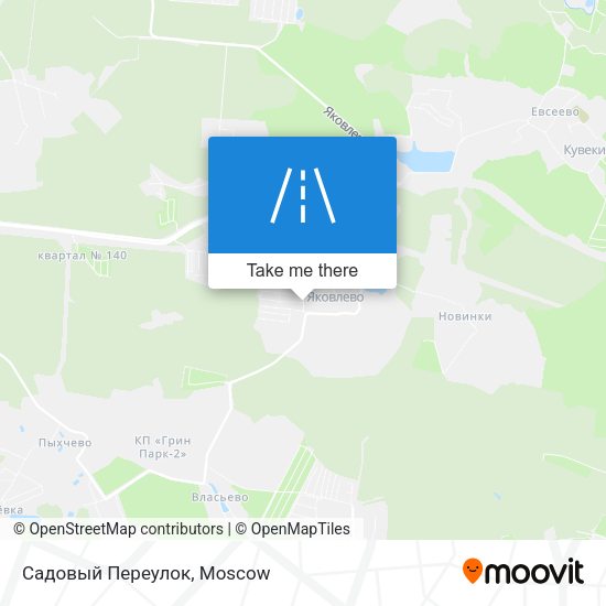 Садовый Переулок map