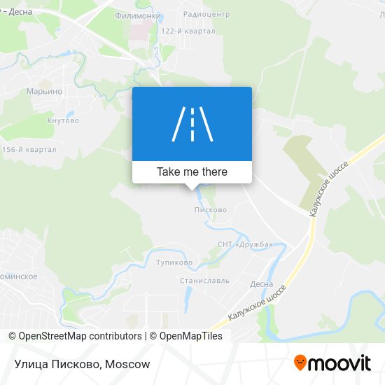 Улица Писково map