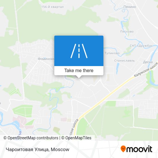 Чароитовая Улица map