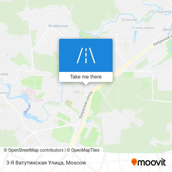 3-Я Ватутинская Улица map
