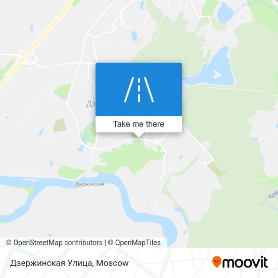 Дзержинская Улица map