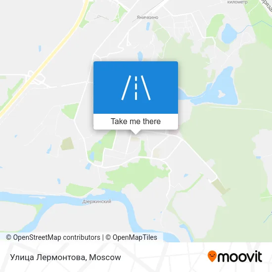 Улица Лермонтова map