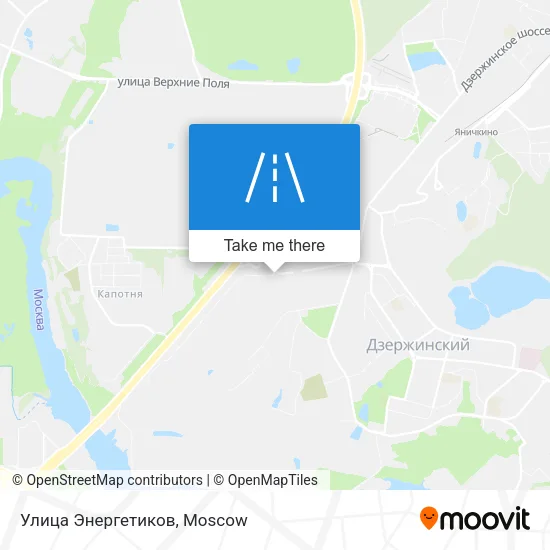 Улица Энергетиков map