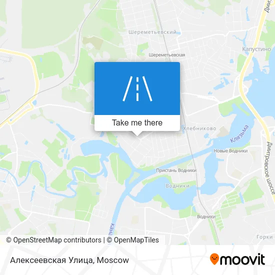 Алексеевская Улица map