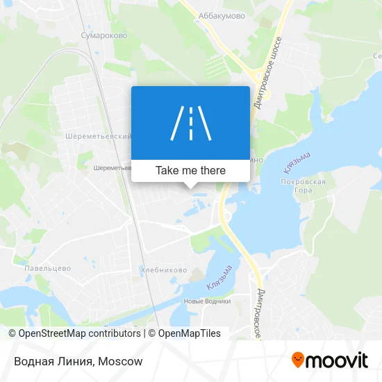 Водная Линия map