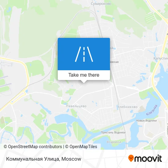 Коммунальная Улица map