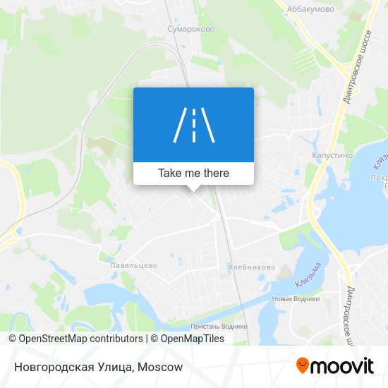 Новгородская Улица map
