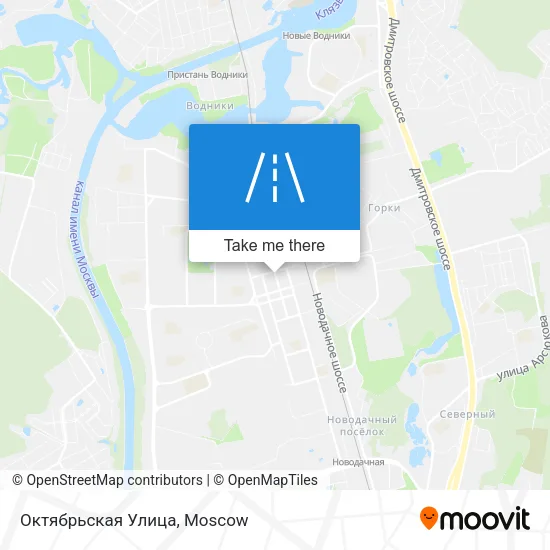 Октябрьская Улица map