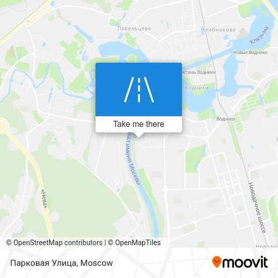 Парковая Улица map