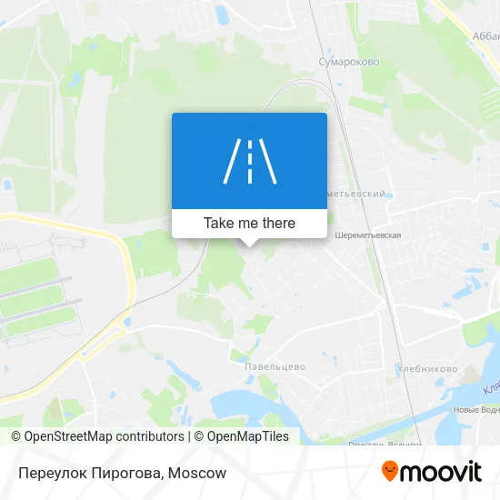 Переулок Пирогова map