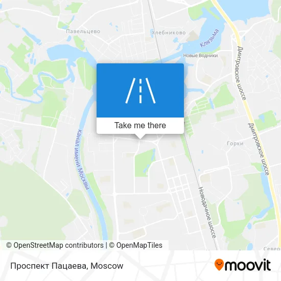 Проспект Пацаева map