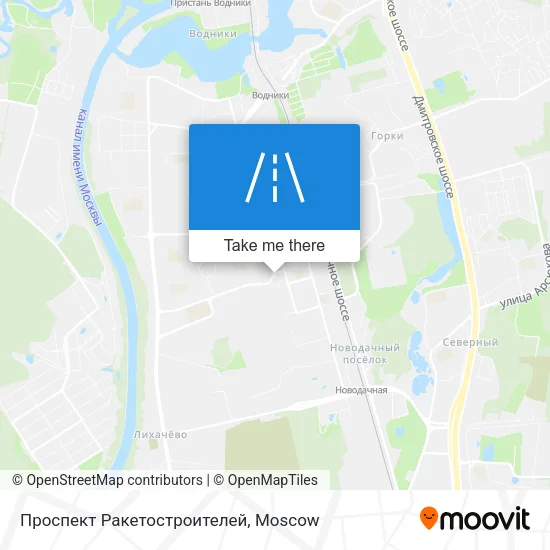 Проспект Ракетостроителей map