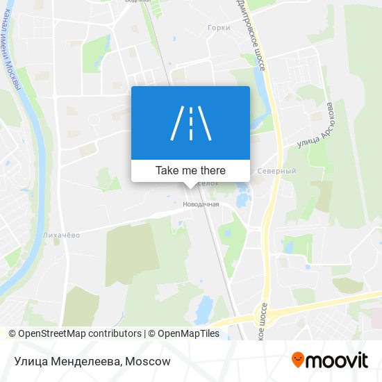 Улица Менделеева map