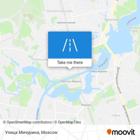 Улица Мичурина map