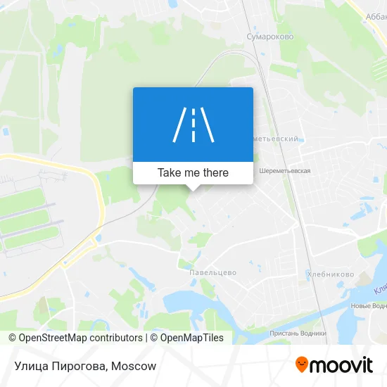 Улица Пирогова map