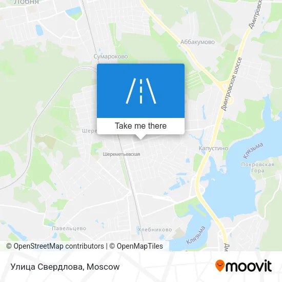 Улица Свердлова map