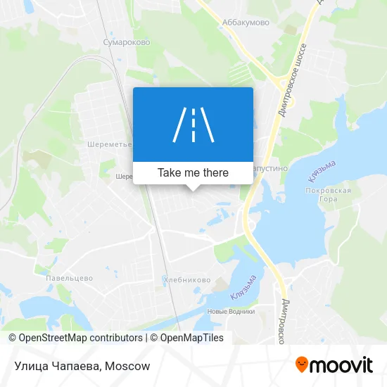 Улица Чапаева map