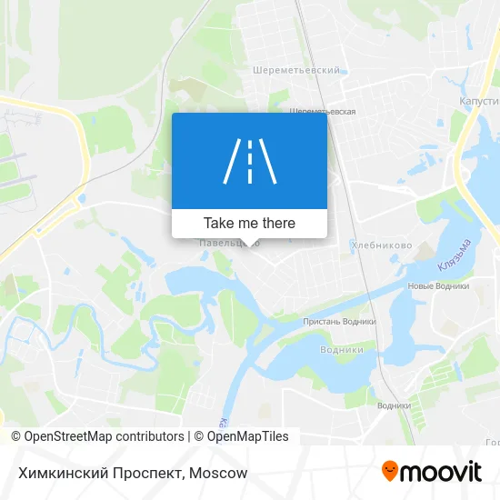Химкинский Проспект map
