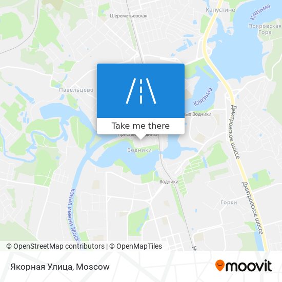 Якорная Улица map